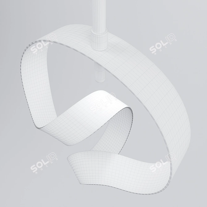 Elegant Cantori Sconce 3D model image 3