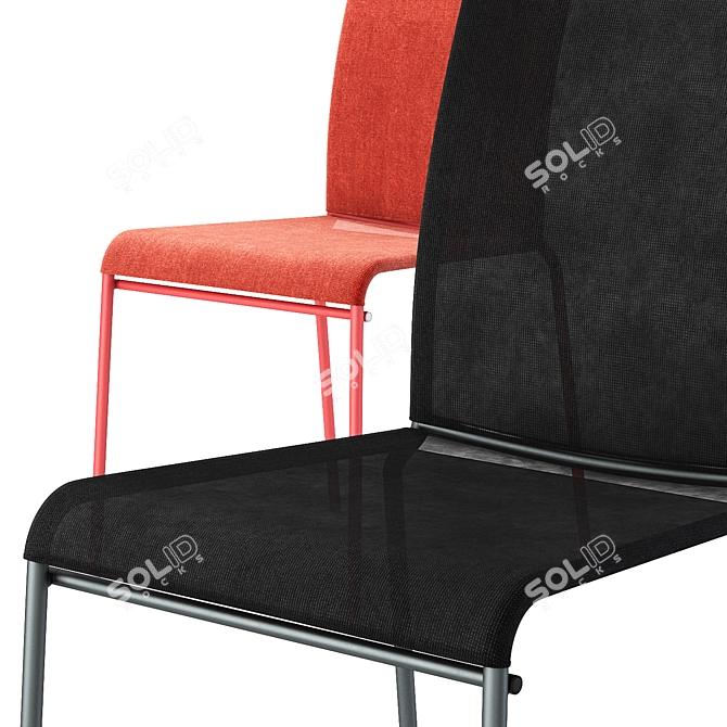 Modern Calligaris Web Chair in Multiple Colors 3D model image 3