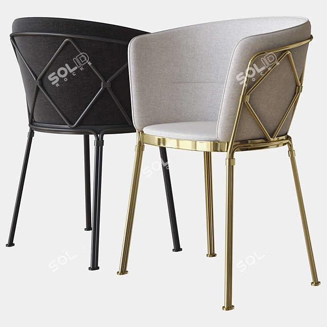 Rami Danao: Modern 3D Chair 3D model image 1