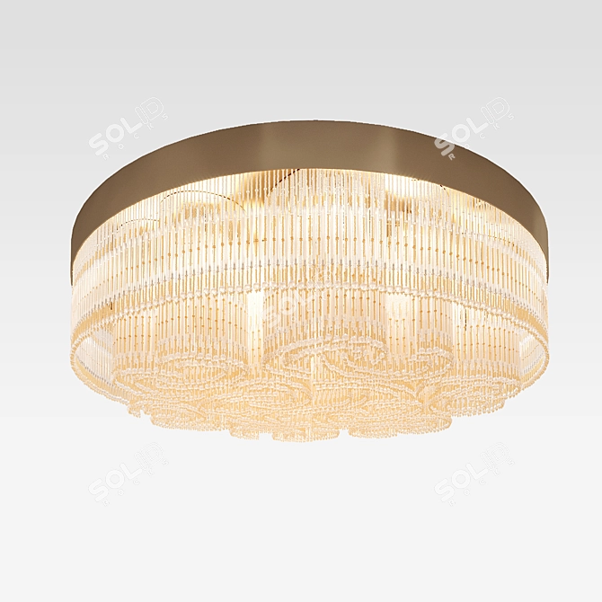 Elegant Venezia Chandelier - Patrizia Volpato 3D model image 1