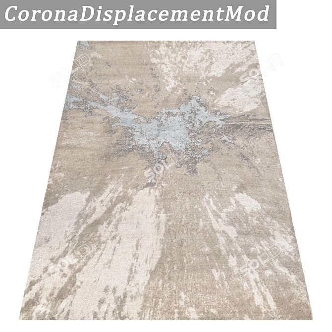 Title: High-Quality Carpet Set 3D model image 4