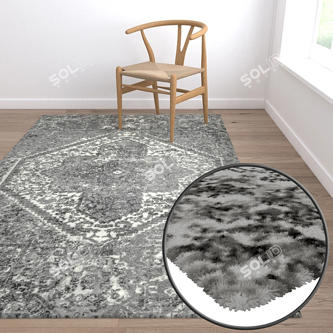 Luxurious Carpet Collection 3D model image 5