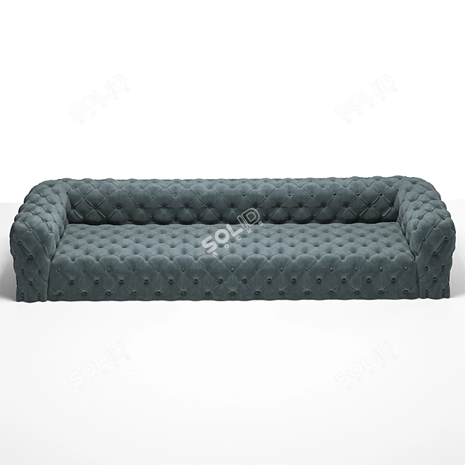 Luxury Chester Moon Sofa 3D model image 6