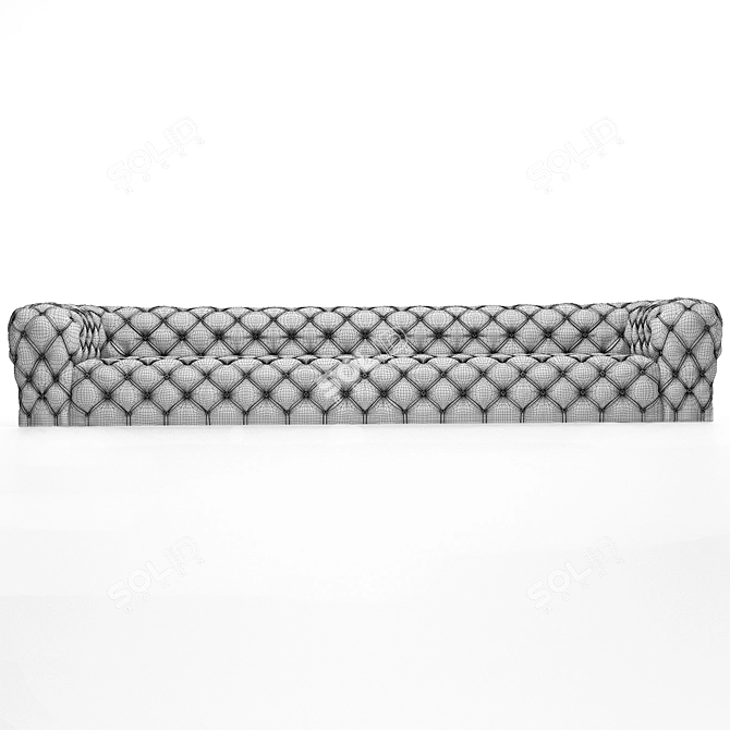 Luxury Chester Moon Sofa 3D model image 7