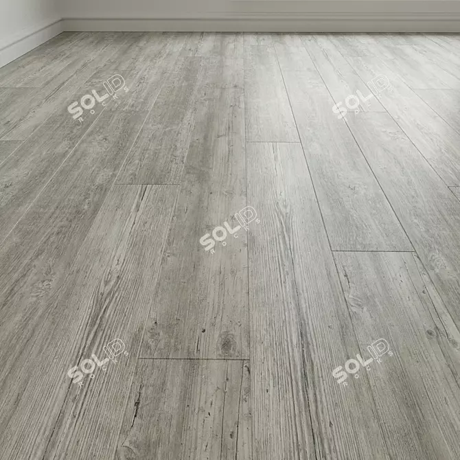 Patchwork Dark Grey Laminate 3D model image 1