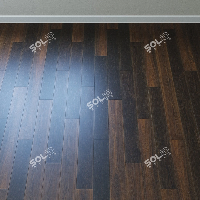 Upofloor Oak Parquet Board 3D model image 2