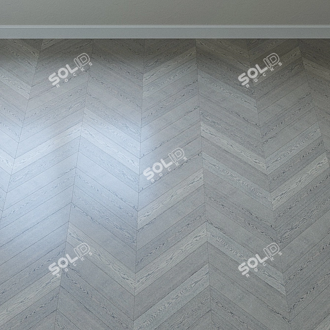 Upofloor Oak Parquet Board 3D model image 4