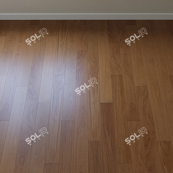 Upofloor Oak Parquet Board 3D model image 2