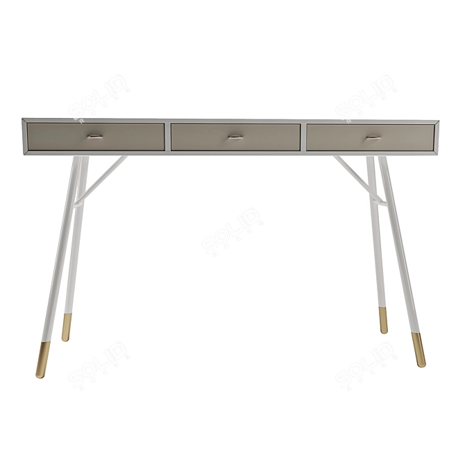 Modern Cupertino Design Console 3D model image 2