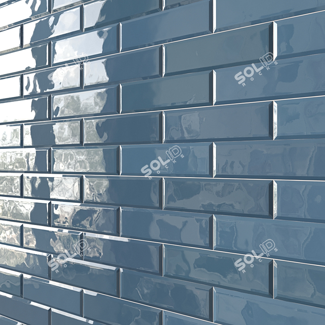 Elegant British Ceramic Tile 3D model image 6