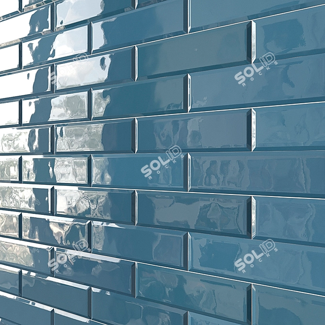 Elegant British Ceramic Tile 3D model image 15