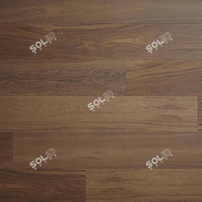 Zanzibar Oak Flooring: High Quality, Tiled Design 3D model image 3