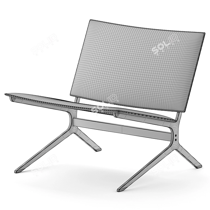 Poliform Kay Lounge: Modern Luxury Seating 3D model image 5