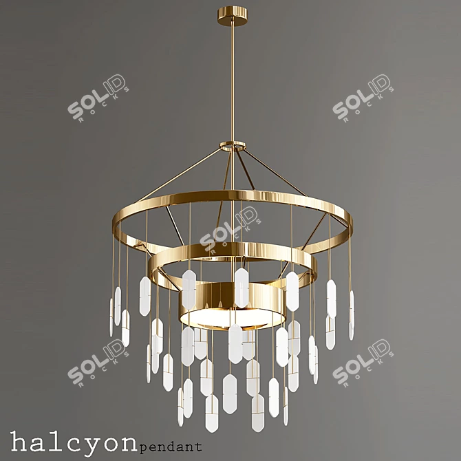 Halcyon 2013: Elegant Millimeter-Scaled 3D Model 3D model image 1
