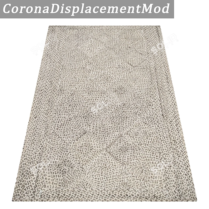 Versatile Carpet Set: High-Quality Textures & Multiple Variations 3D model image 4