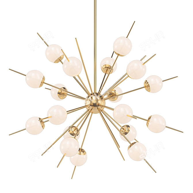 Infinity Glow Pendant Light 3D model image 1