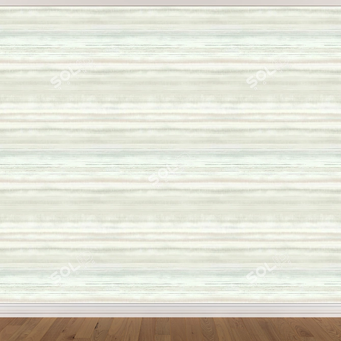 Seamless Wallpaper Set - 3 Colors 3D model image 2