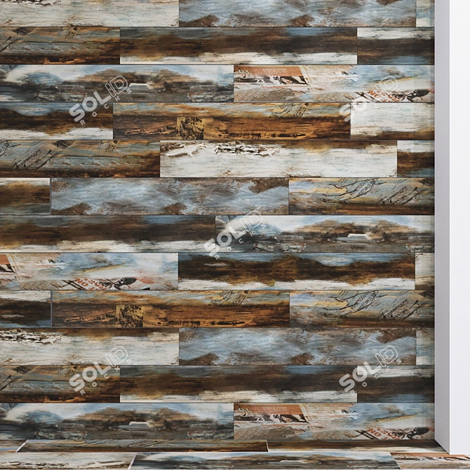 Boho Kitsch: Laminate Dreams 3D model image 1