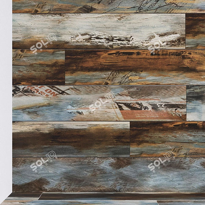 Boho Kitsch: Laminate Dreams 3D model image 2