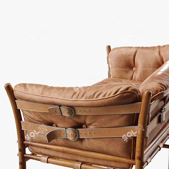 Arne Norell Sofa: Timeless Elegance 3D model image 3