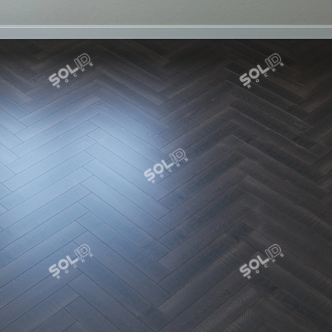 Upofloor Oak Parquet Board: Timeless Elegance 3D model image 2