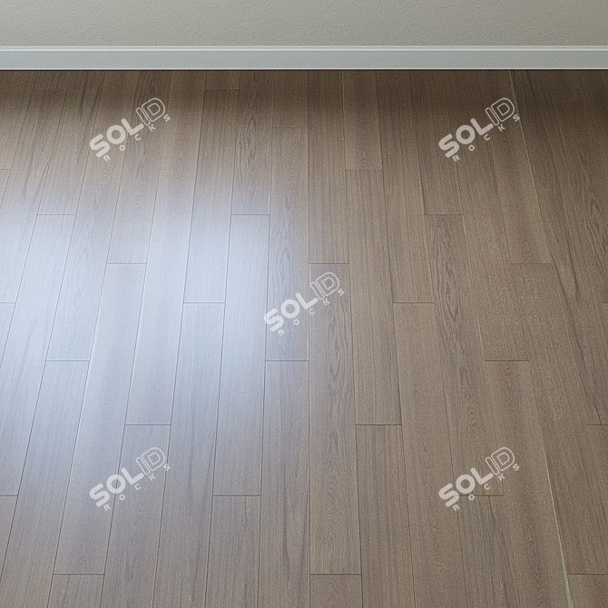 Upofloor Oak Parquet Board: Elegance in Every Plank 3D model image 2