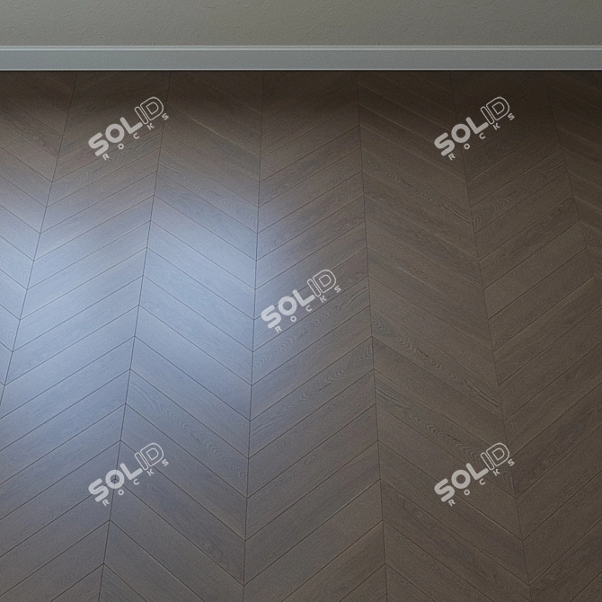 Upofloor Oak Parquet Board 3D model image 3