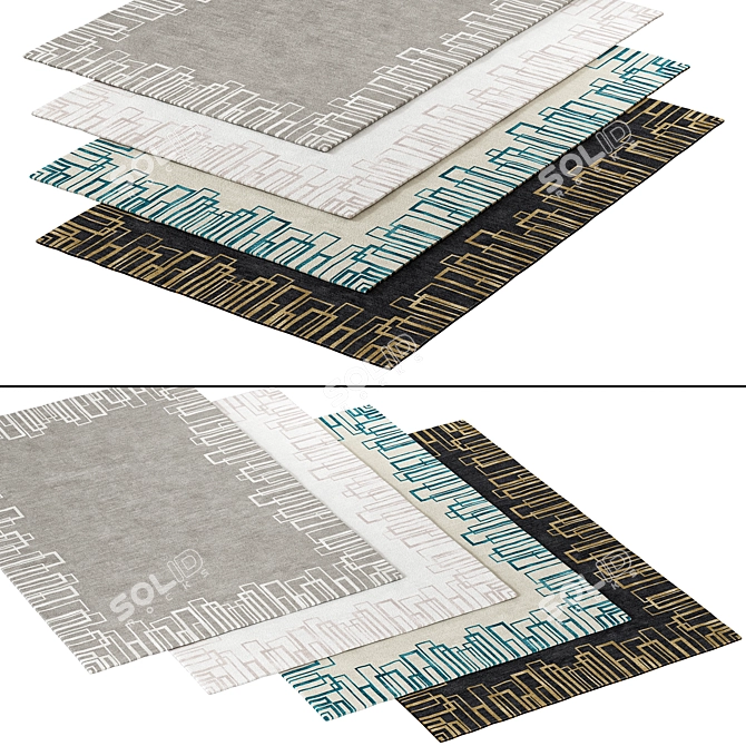 Elegance 128 Carpet 200x300cm 3D model image 2