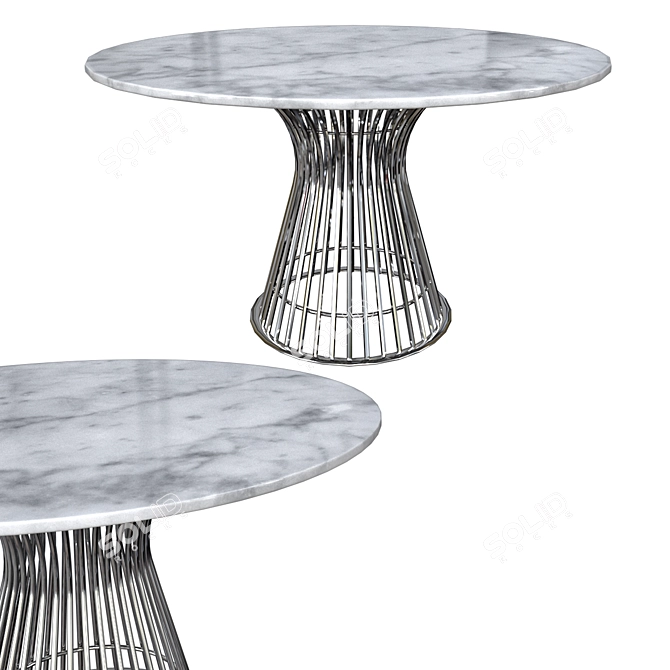 Knoll Platner Modern Table 3D model image 1