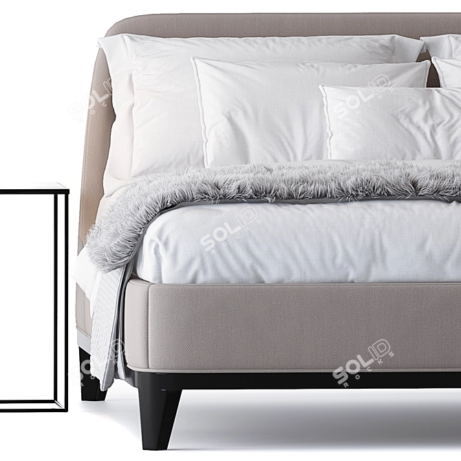 Stanley Bed & Coppice Side Table 3D model image 3