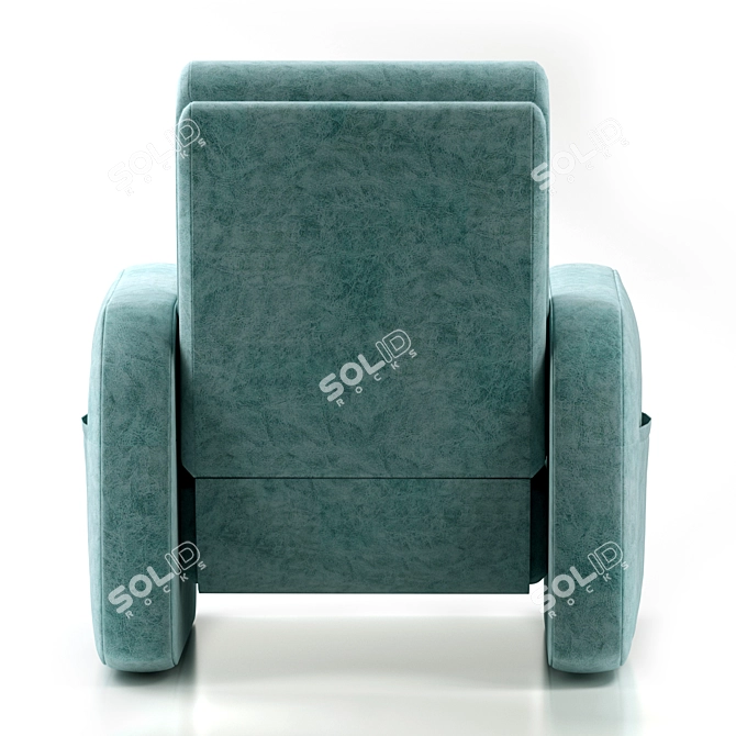 Parker 91 Rocker Chair 3D model image 3