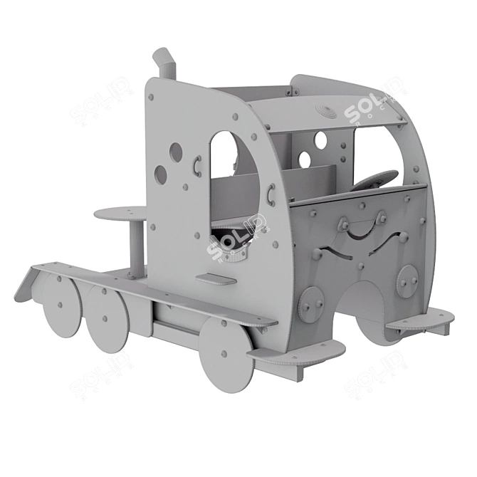 KOMPAN Transport Playset 3D model image 4