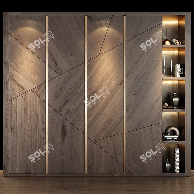 Stylish Cabinet Furniture by Studia 54 3D model image 4