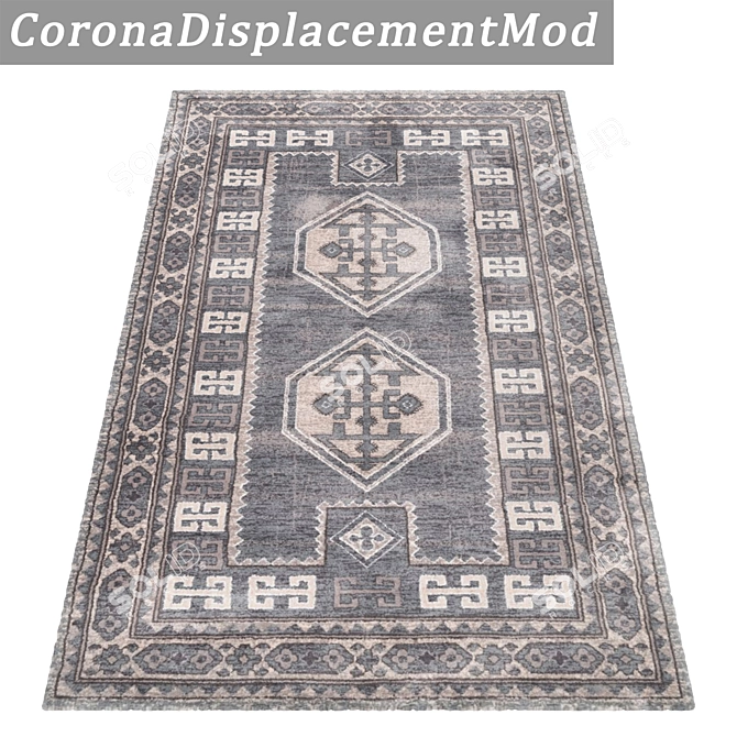 Title: Versatile Carpet Set 3D model image 4