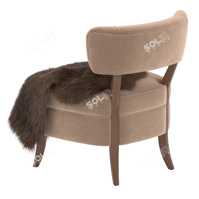 Luxury Tosconova Cigar Chair 3D model image 4