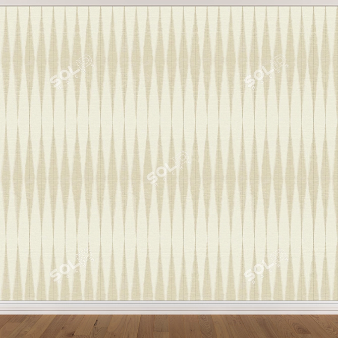 Seamless Wallpaper Set 1171 3D model image 4