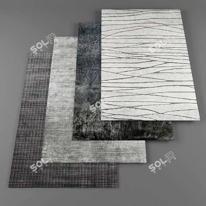 Loloi Rugs Collection: Exquisite Handcrafted Designs 3D model image 1