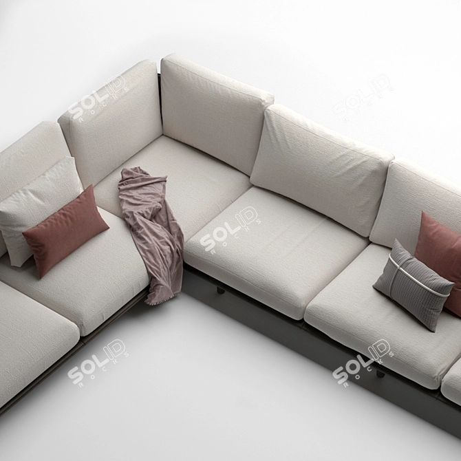 Modern Stilt Sofa: Toan Nguyen 3D model image 14