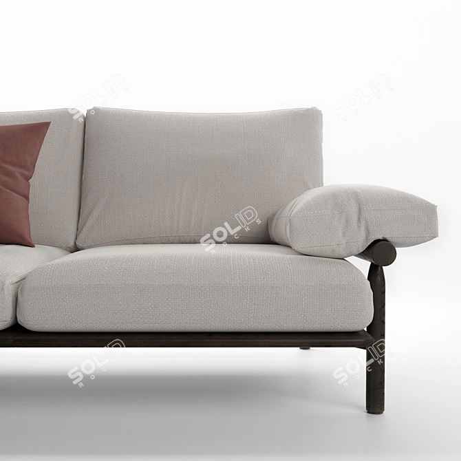 Modern Stilt Sofa: Toan Nguyen 3D model image 16