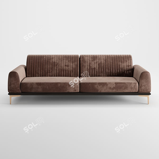 Ultimate Comfort Nirvana Sofa 3D model image 8