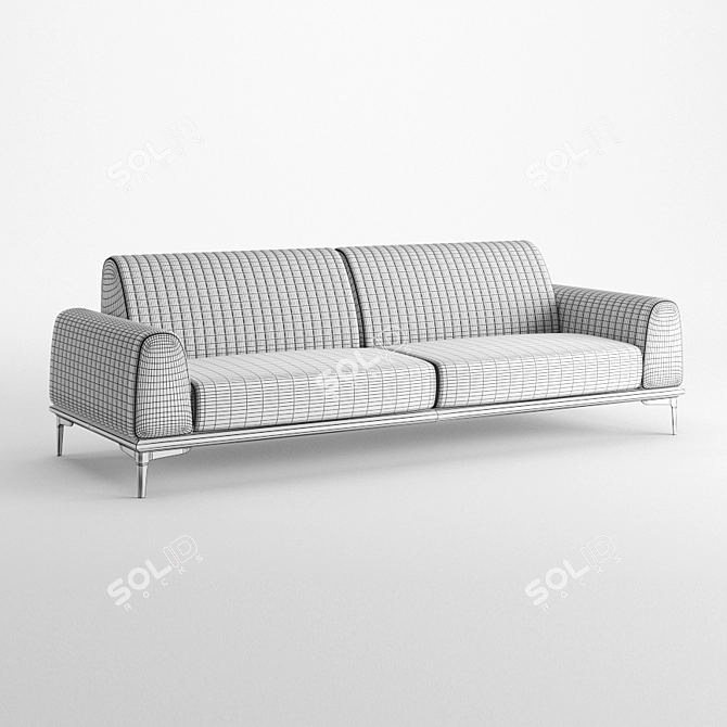 Ultimate Comfort Nirvana Sofa 3D model image 10