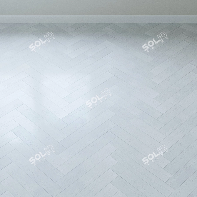 Title: Upofloor Oak Parquet - Modern Elegance 3D model image 3