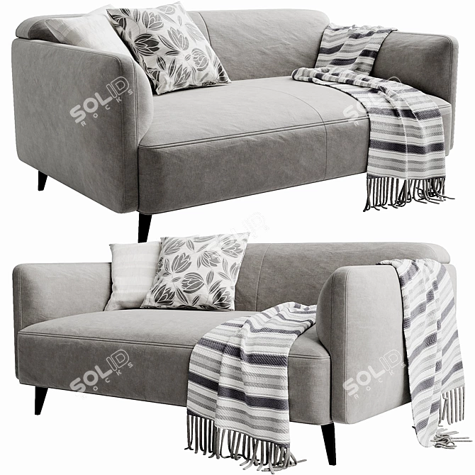 Modern Modular Boconcept Modena Sofa 3D model image 1