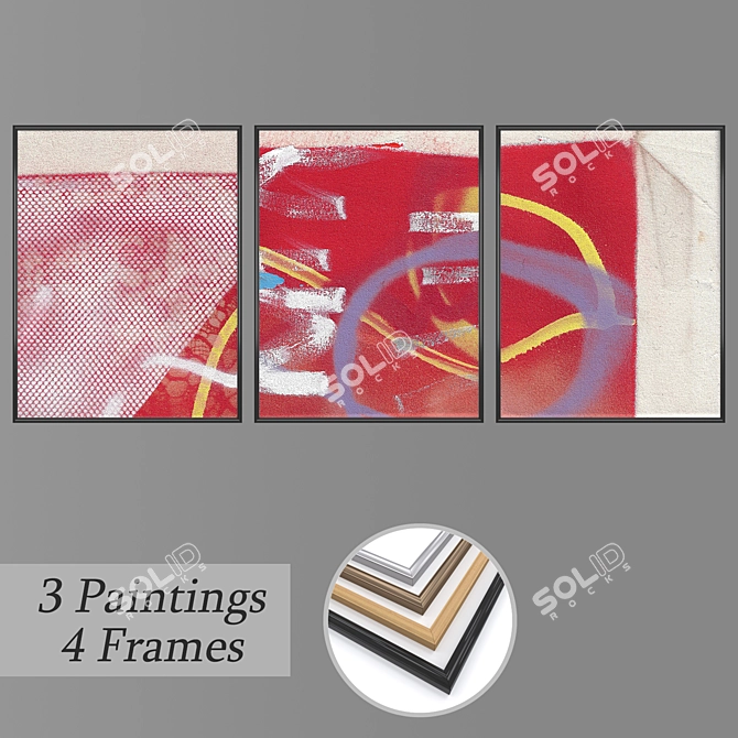 Multifunctional Wall Painting Set 3D model image 1