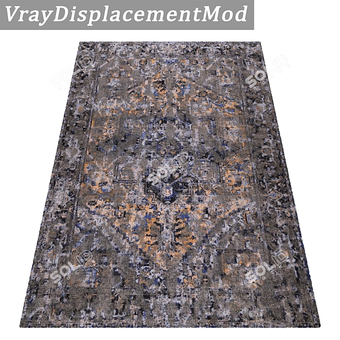 Luxury Carpet Set - High-Quality Textures 3D model image 3