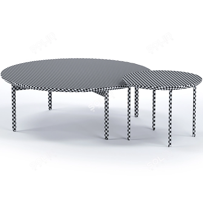  Slettvoll Roma Coffee Table - Elegant Scandinavian Design 3D model image 5