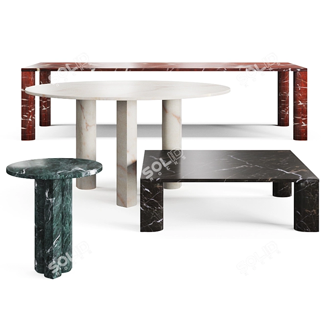 Amore, Amore Not: Salvatori Table 3D model image 1