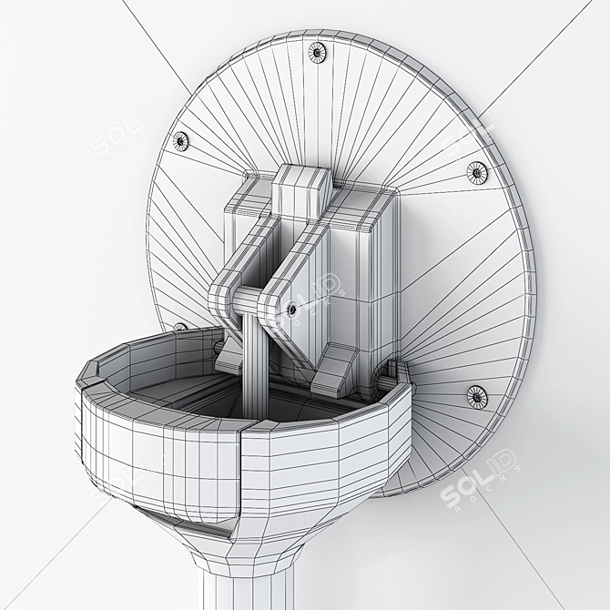 Vitra Super Fold High Table (Compact & Versatile) 3D model image 3