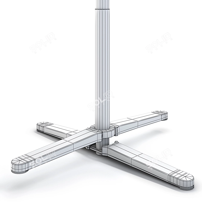Vitra Super Fold High Table (Compact & Versatile) 3D model image 5