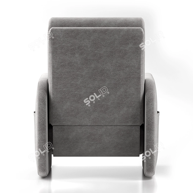 Parker 83 Triumph Gray Recliner 3D model image 3